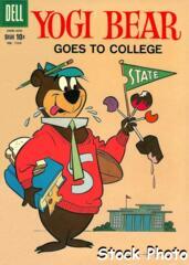 Yogi Bear Goes to College © June-August 1960 Dell 4c1104